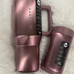 HydroJug Metallic Pink Tumbler and Cooler Set